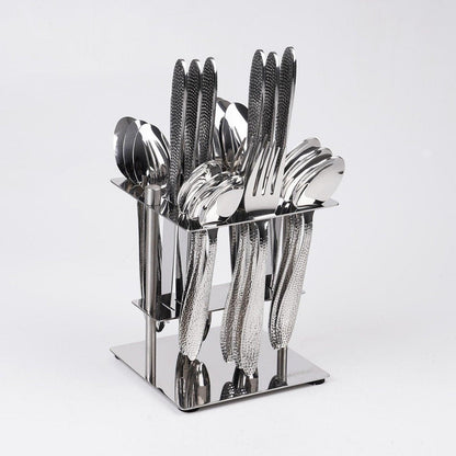 Cutlery Sets - 24 pcs with Rod Stand