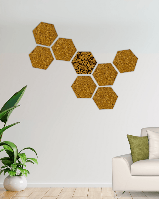 Cork Wall Decor Tile Design 1