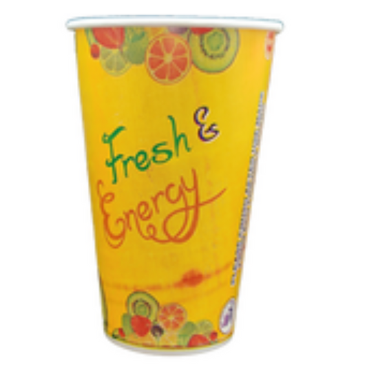 Paper Cups- Lids - 330ML Premium Glass