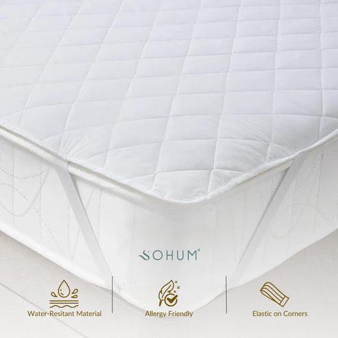 Sohum Mattress Protector Waterproof White