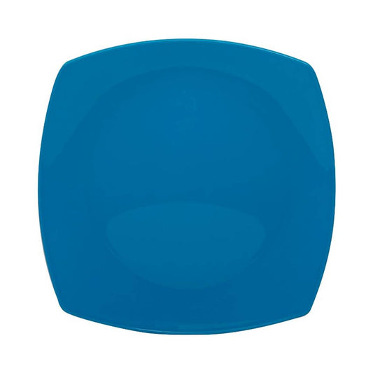 Plates-12.5" Square Blue Color