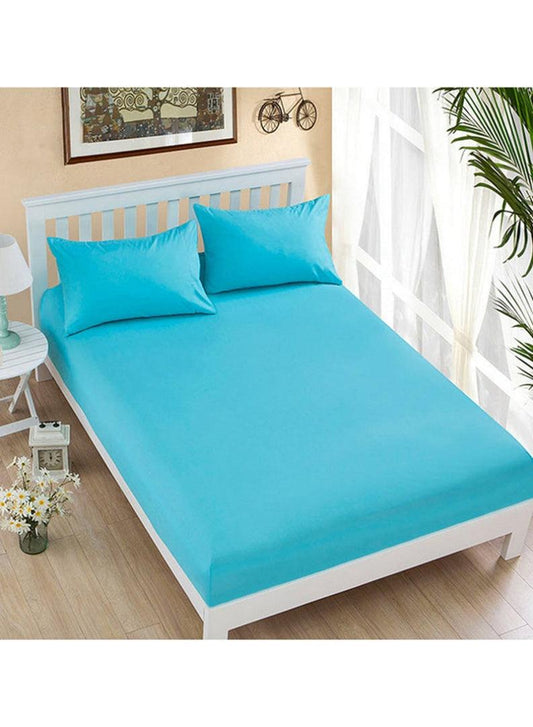 Bed Linen Economy- Bed Sheet  Cotton Colored- Single Bed Sheet (60 x 100)