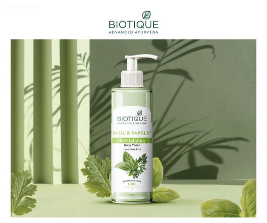 Biotique Basil & Parsley Revitalizing Body Wash 200ml