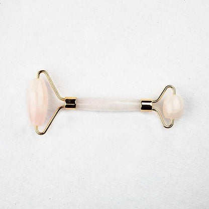 Facial Massage Roller - Rose Quartz