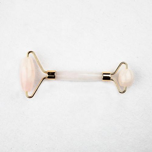 Facial Massage Roller - Rose Quartz