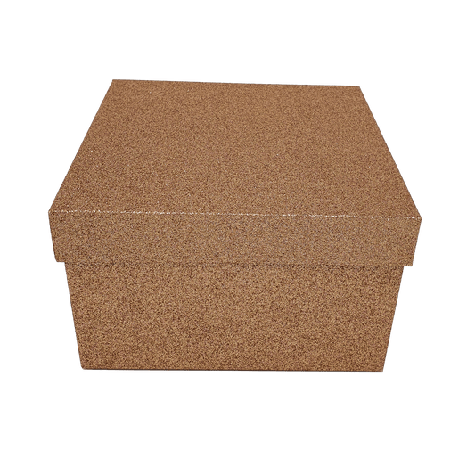 Cork Gifting Boxes - Fine Grain Square Box