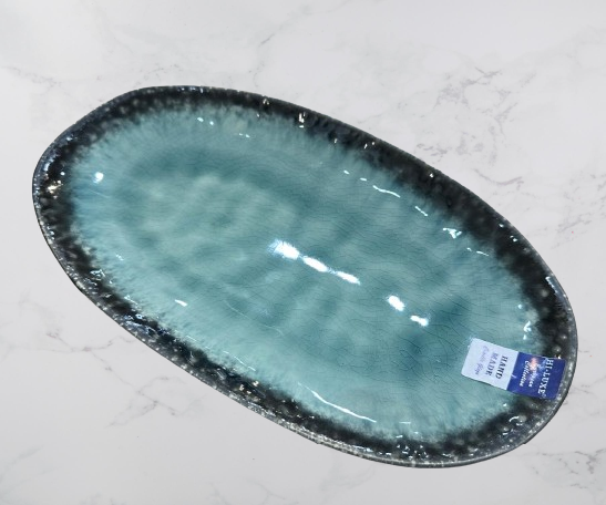 Tableware - Glazed Oval Platter: Exquisite Craftsmanship (MYA-SSG-018)