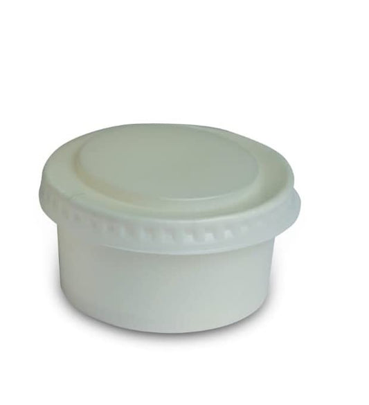 Paper Containers - PC07 40ml - White 62mm