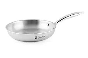 Tri-ply cookware -  Frypan without lid mirror finish