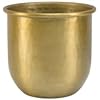 Metaledge Brass Gold Floor Planter-Set/3