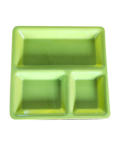 Serving Plate - Partition Plate ( 9" X 9")