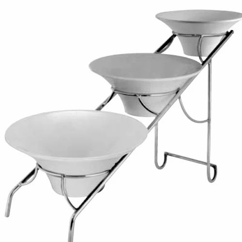 Buffet Elevations - 3 Tier Riser With Ruffle Bowls