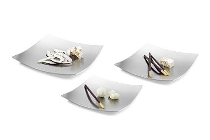 Platters & Baskets - Square platters - ( 15.5 X 15.5 | 20.5 X 20.5 | 25.5 X 25.5 CM )