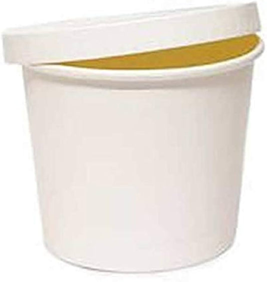 Paper Containers - PC01 750ml - White 116mm