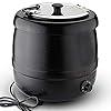 Soup Warmers & Tea Urns - Soup Warmer - Black