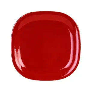 SQUARE PLATES - RED