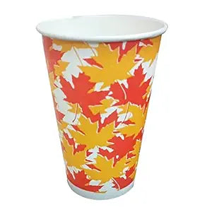 Paper Cups- Lids - 450ML Premium Glass