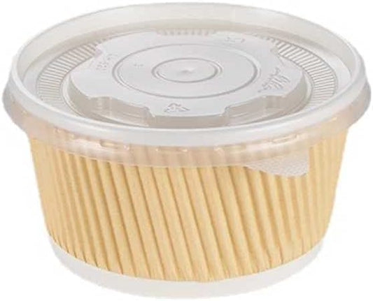 Paper Plate & Ripple Containers - Ripple container & lids - ( RPL01 )