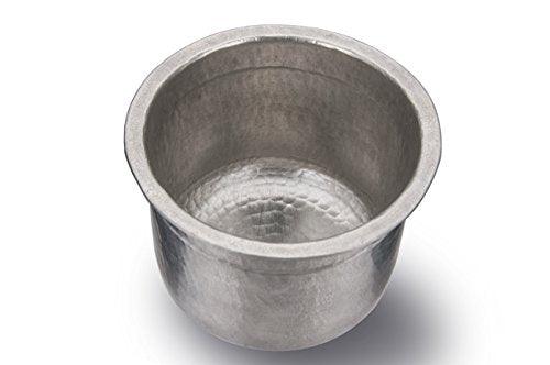 Cookware - 430 Stainless Steel Tope Without Lid ( Hammered) - 14 Cm