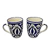 Tableware - Blue Color Mughal Art Design Ceramic Coffee Mug  - MYA-XYX-10