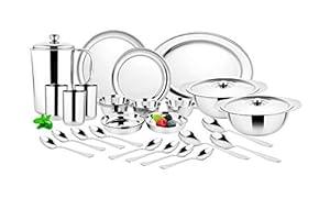 Stainless Steel Dinner Sets - Dinner Set 18pcs