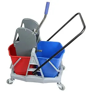 House Keeping Consumables - 40 Ltr. Wringer Trolley