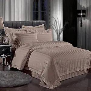 Comforter-Duvet - micro stripe comforter Winter Double Bed (90” x 100”)