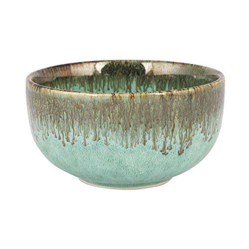 Tableware - Genericc Al Kausar Mint Green Floral Soup Bowls (MYA-SSG-015)