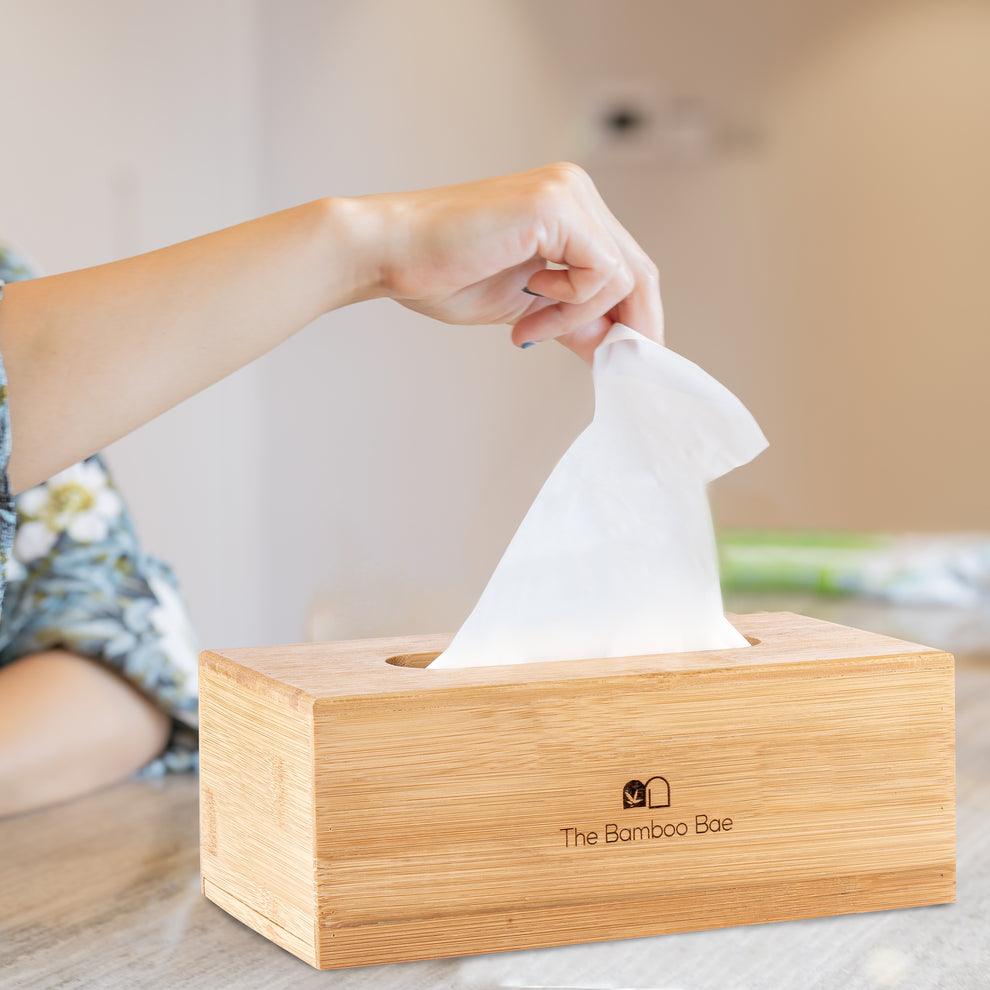 Bamboo Tissue Box