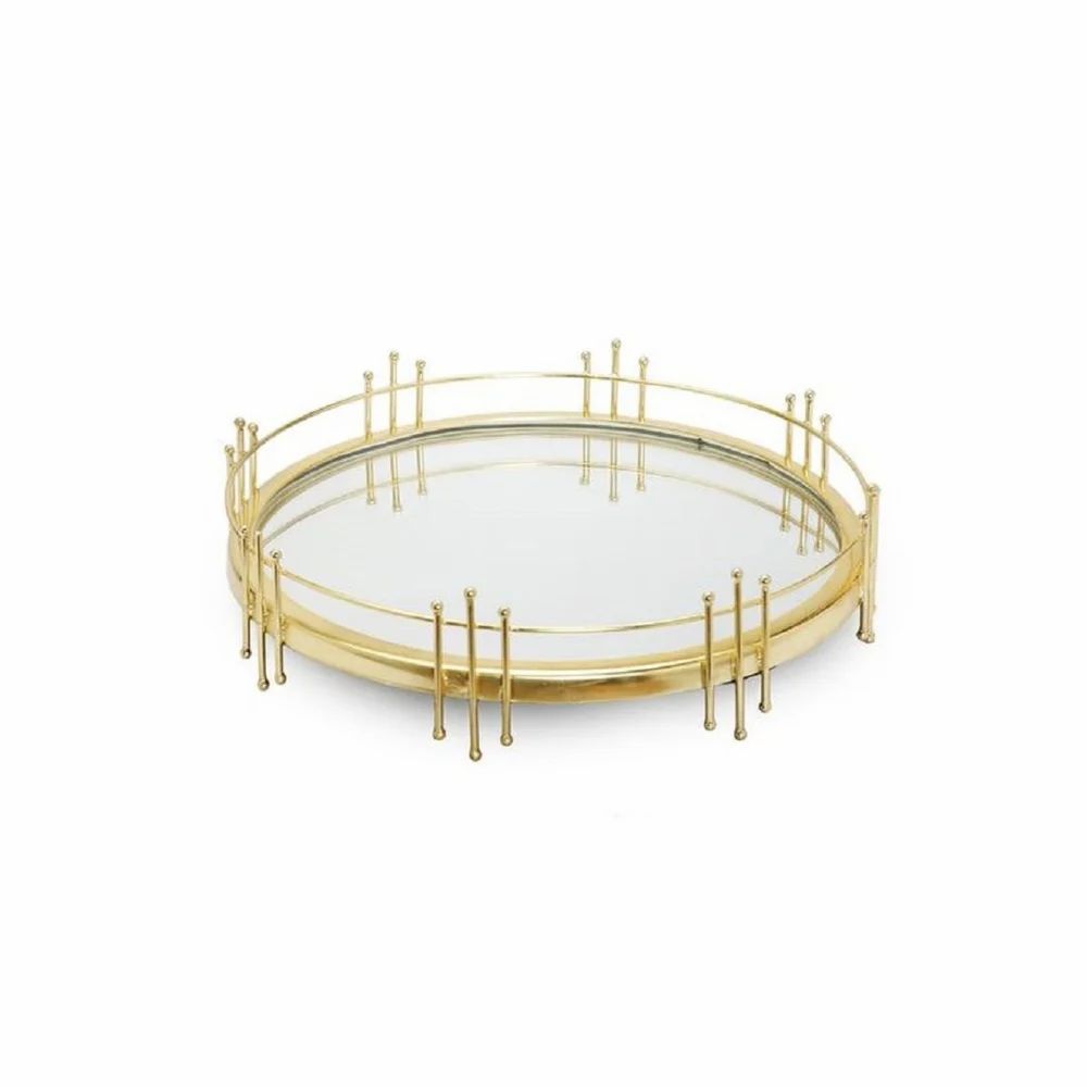 Serving Tray- Corral Gold-Item Code: ST/4/01