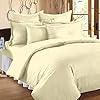 Lords Premium Bed Linen - Cotton Stripe Reliance Mills - Double Bed Sheet(100”x112” )