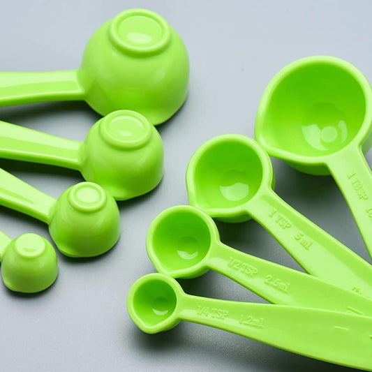 Kitchen Essentials - Measuring spoons (Green)