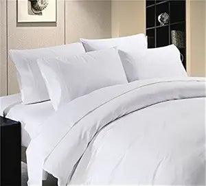 LORDS PREMIUM BED LINEN - COTTON TC 20s COUNT BEST VALUE - DOUBLE BED SHEET - (108"X112")