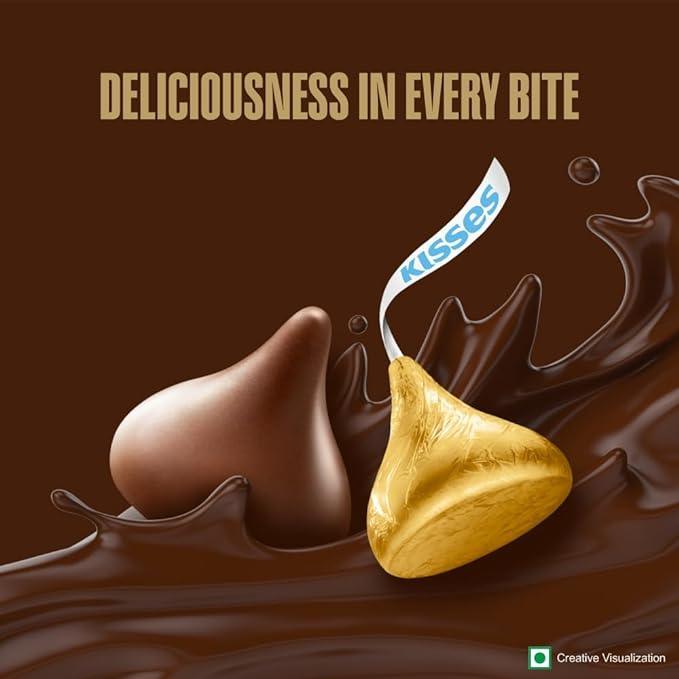 HERSHEY'S Kisses Vegetarian Milk Chocolate,36 Grams