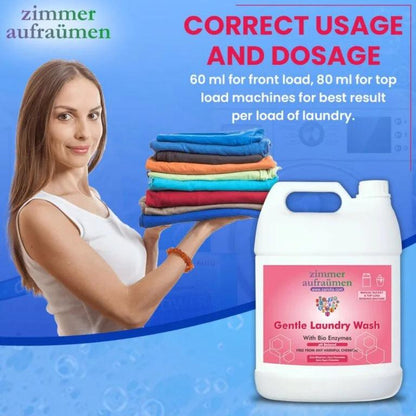 Zimmer Aufraumen Top Load Machine Liquid Detergent (5 Liters)