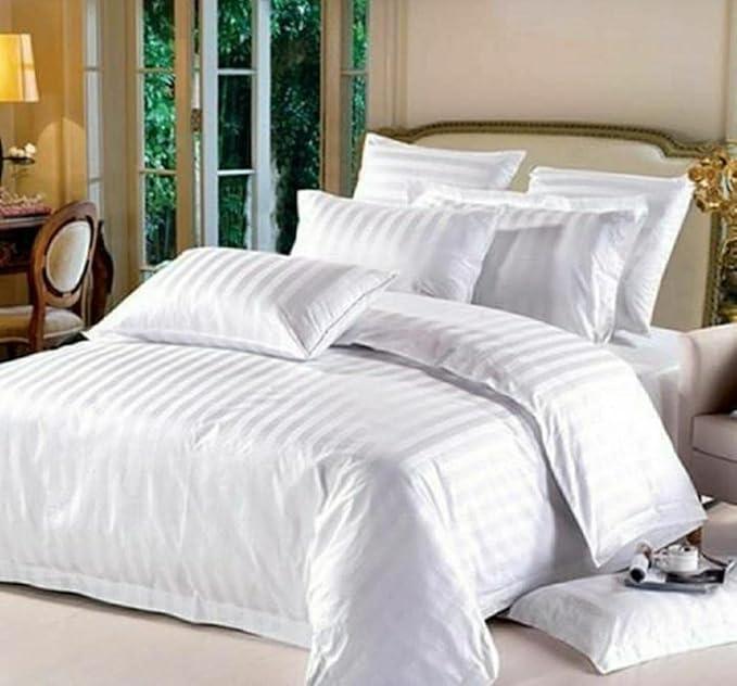 Cotton Striped Bed sheets