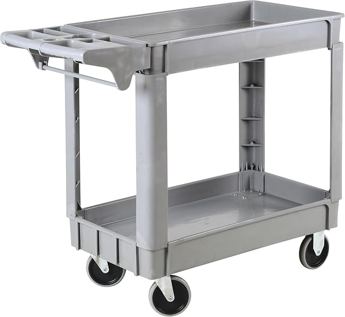 Laufeen dish & trolly - 2 tier Commercial Trolley 2CT-1012