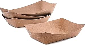 Paper Plate & Ripple Containers - Boat tray - ( PBTK05/PBT05 )