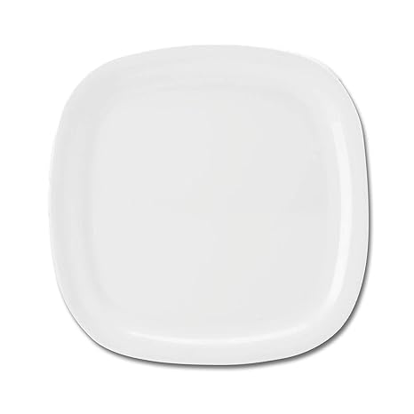 SQUARE PLATES - WHITE