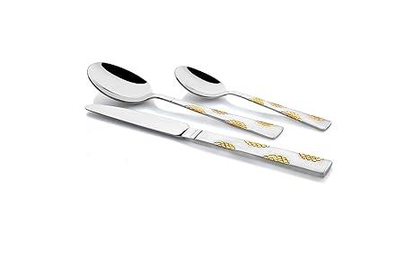 Cutlery - Arena Stainless Steel Gold Finish