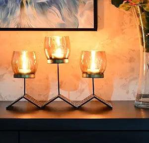 CANDLE HOLDER, VOTIVE & LANTERN