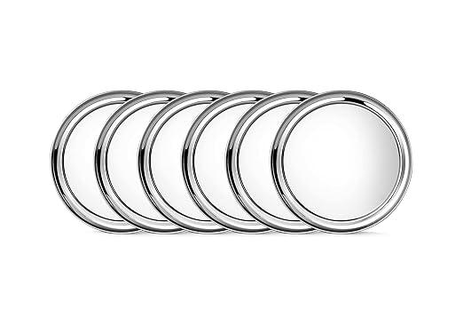 Stainless Steel Dinner Sets -  Stainless Steel Quarter Plates