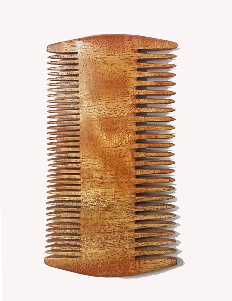 Neem Hair Comb - Double Sided Dandruff Comb