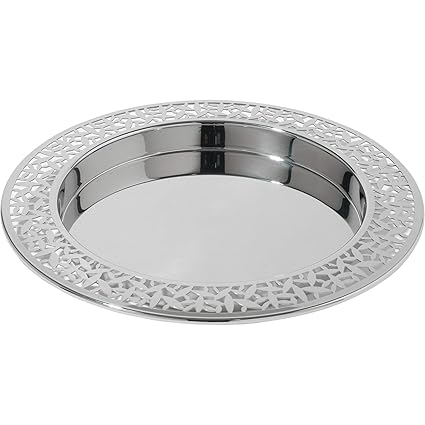 Tableware - Imperial stainless steel - Charger plate - (CP-51068)