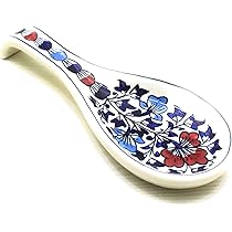 Tableware - Ceramic Handprinted Serving Spoon -MYA-XYX-014