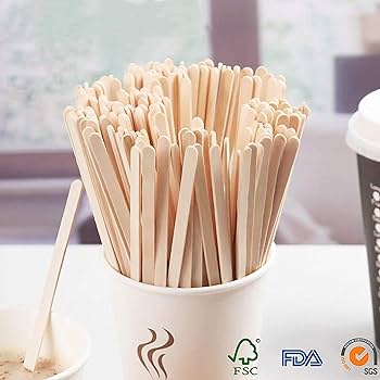 Wooden Cutlery - Wooden Stirrers