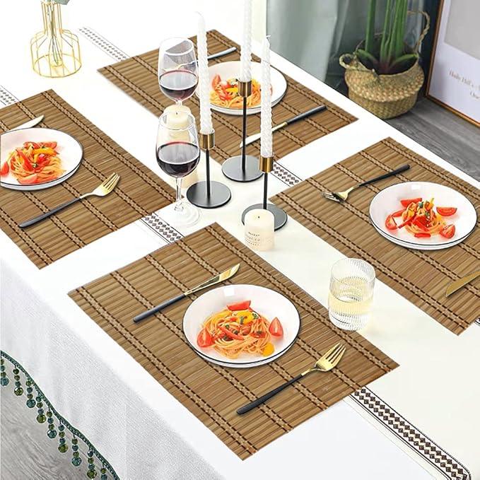 Cork Tablemats - Striped tablemats