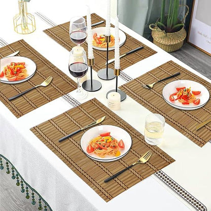 Cork Tablemats - Striped tablemats