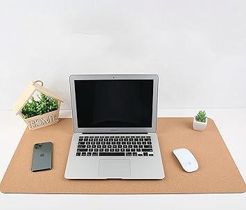 Cork Fabric Desktop Mat Reversible