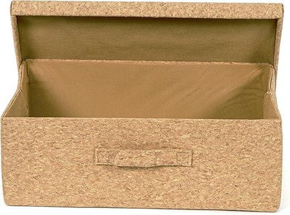 CORK GIFTING BOXES - TEXTURED LID RECT. BOX